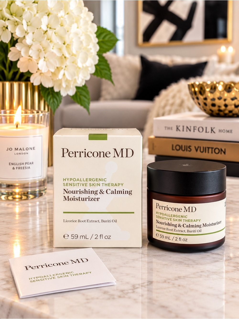 Perricone MD Hypoallergenic Sensitive Skin Therapy Nourishing & Calming 2oz NEW